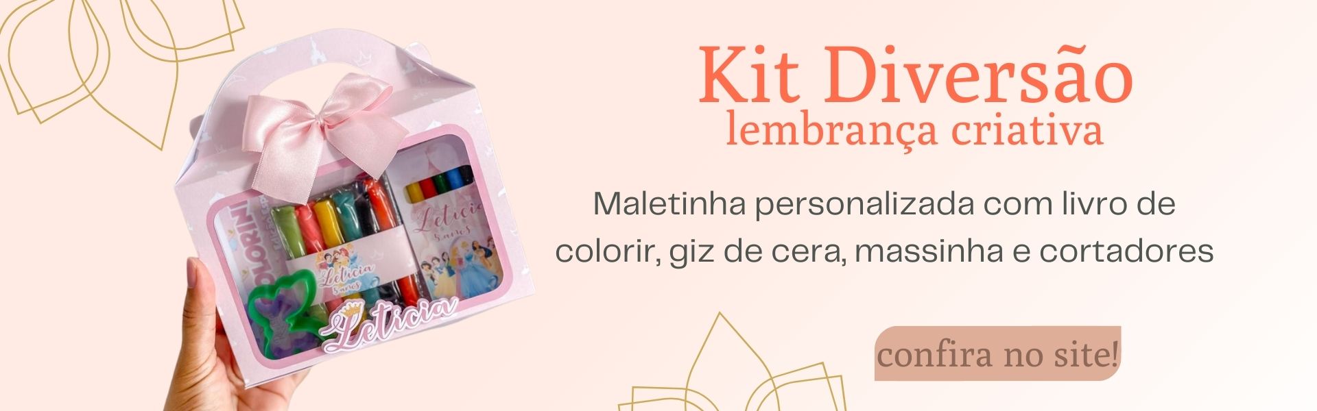 Banner site kit diversão