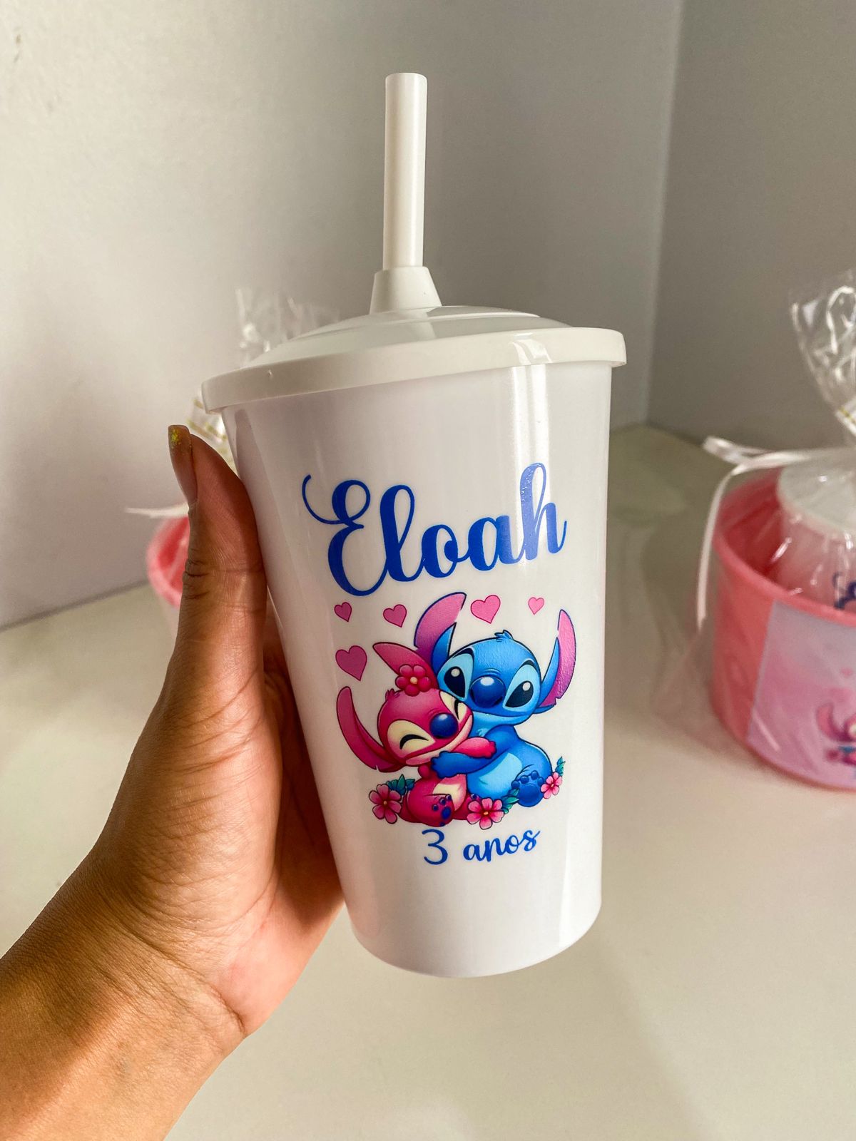 Kit cineminha Stitch Menina - Imagem 2